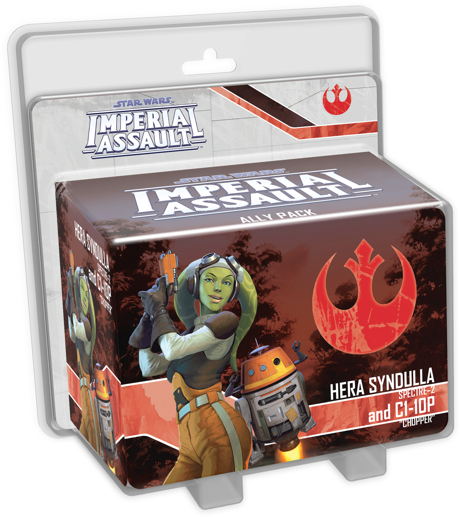 Star Wars: Imperial Assault - Hera Syndulla and C1-10P Ally Pack