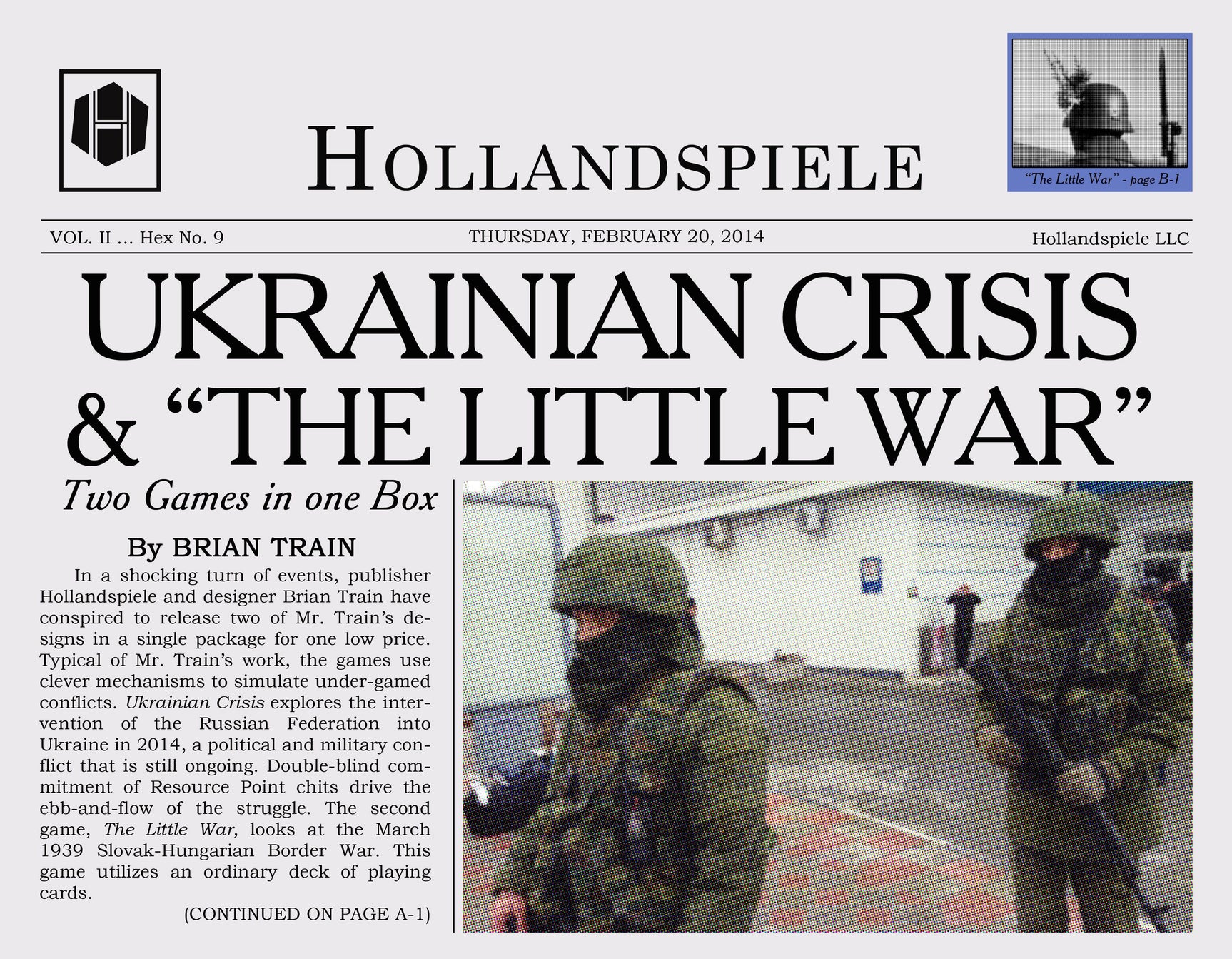 Ukrainian Crisis & The Little War