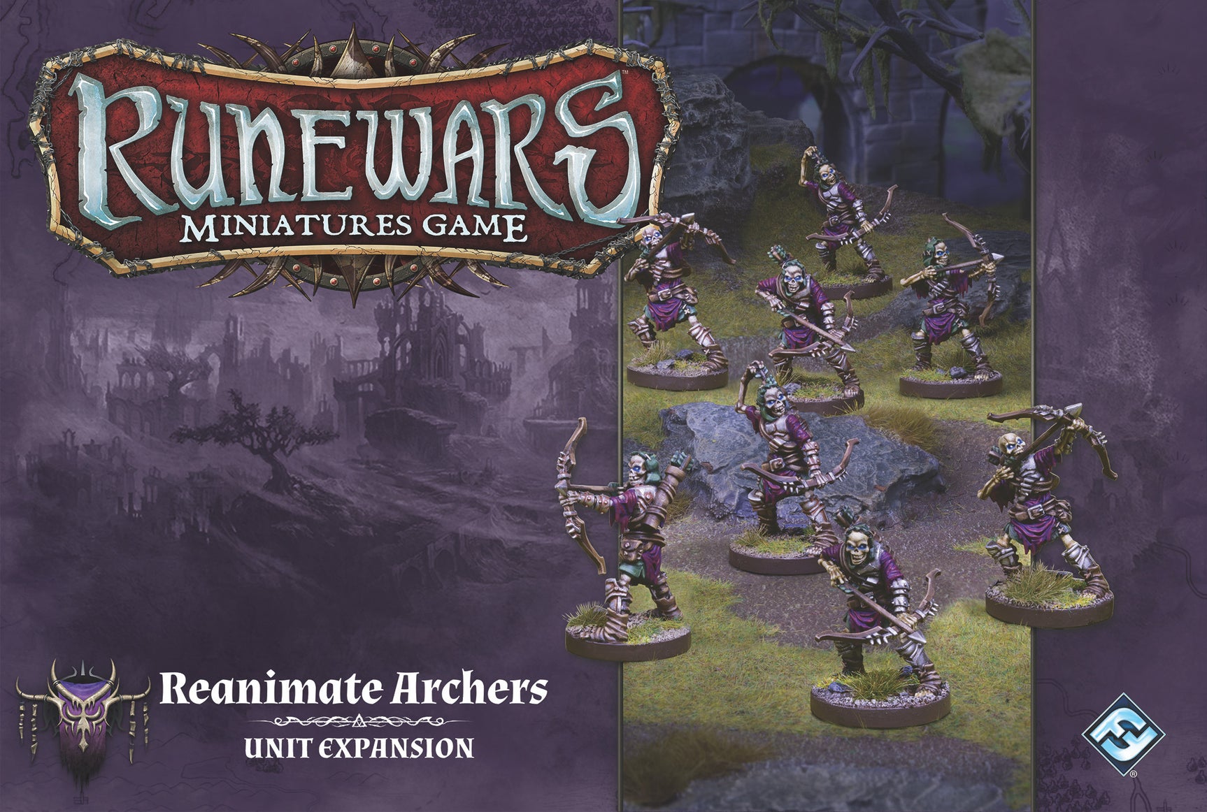 Runewars Miniatures Game: Reanimate Archers - Unit Expansion