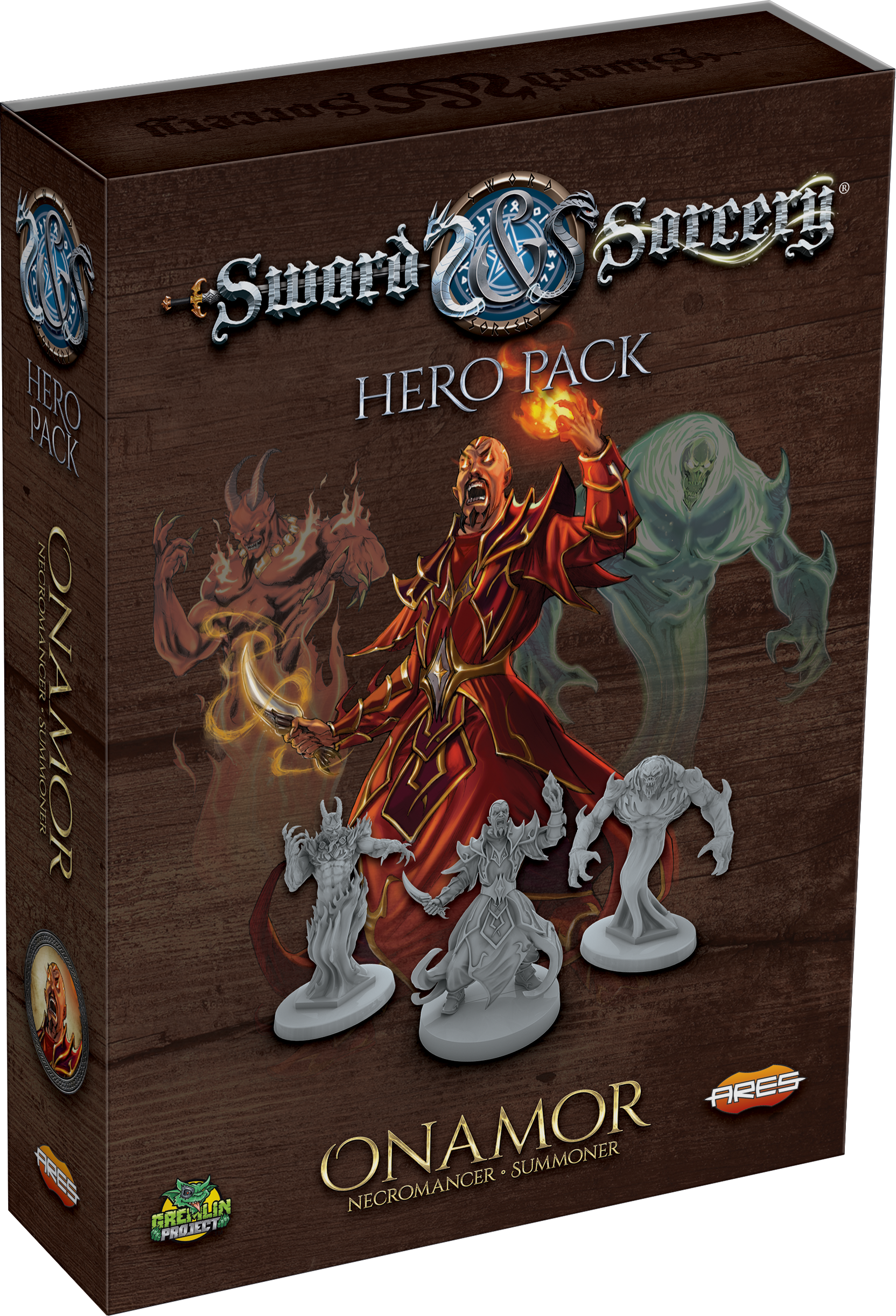 Sword & Sorcery: Hero Pack - Onamor the Necromancer/Summoner