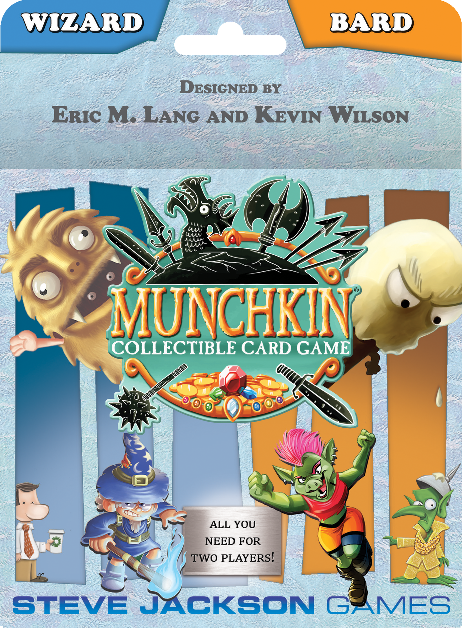 Munchkin Collectible Card Game: Wizard & Bard Starter Set