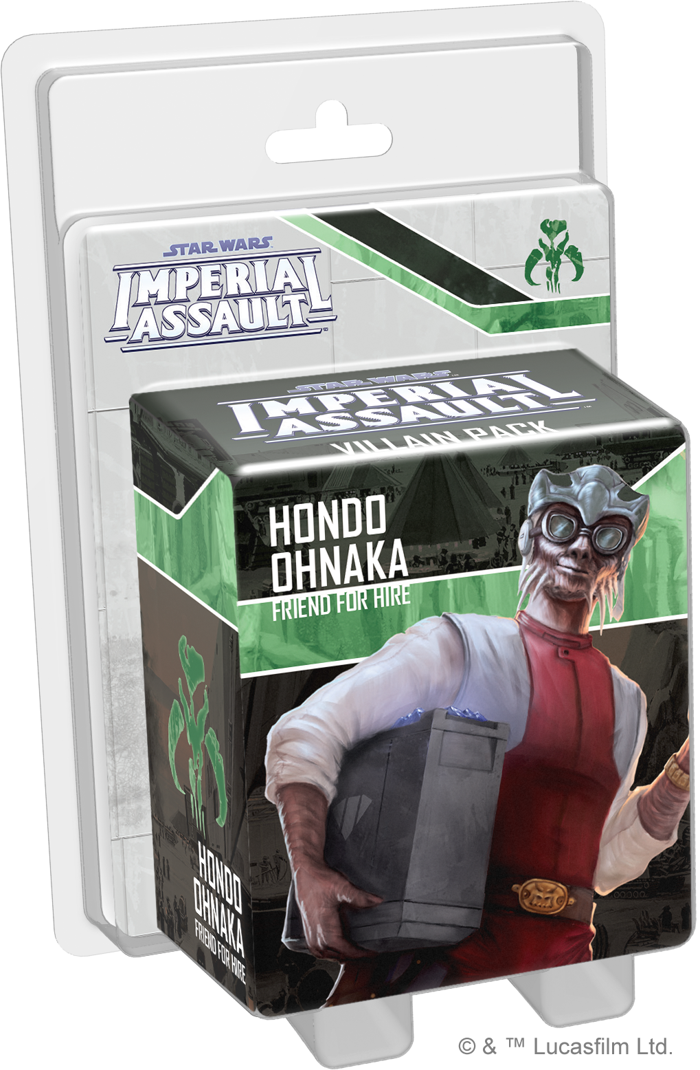 Star Wars: Imperial Assault - Hondo Ohnaka Villain Pack