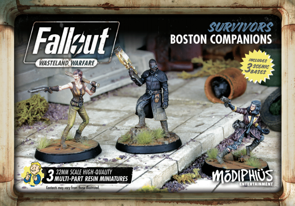 Fallout: Wasteland Warfare - Survivors: Boston Companions