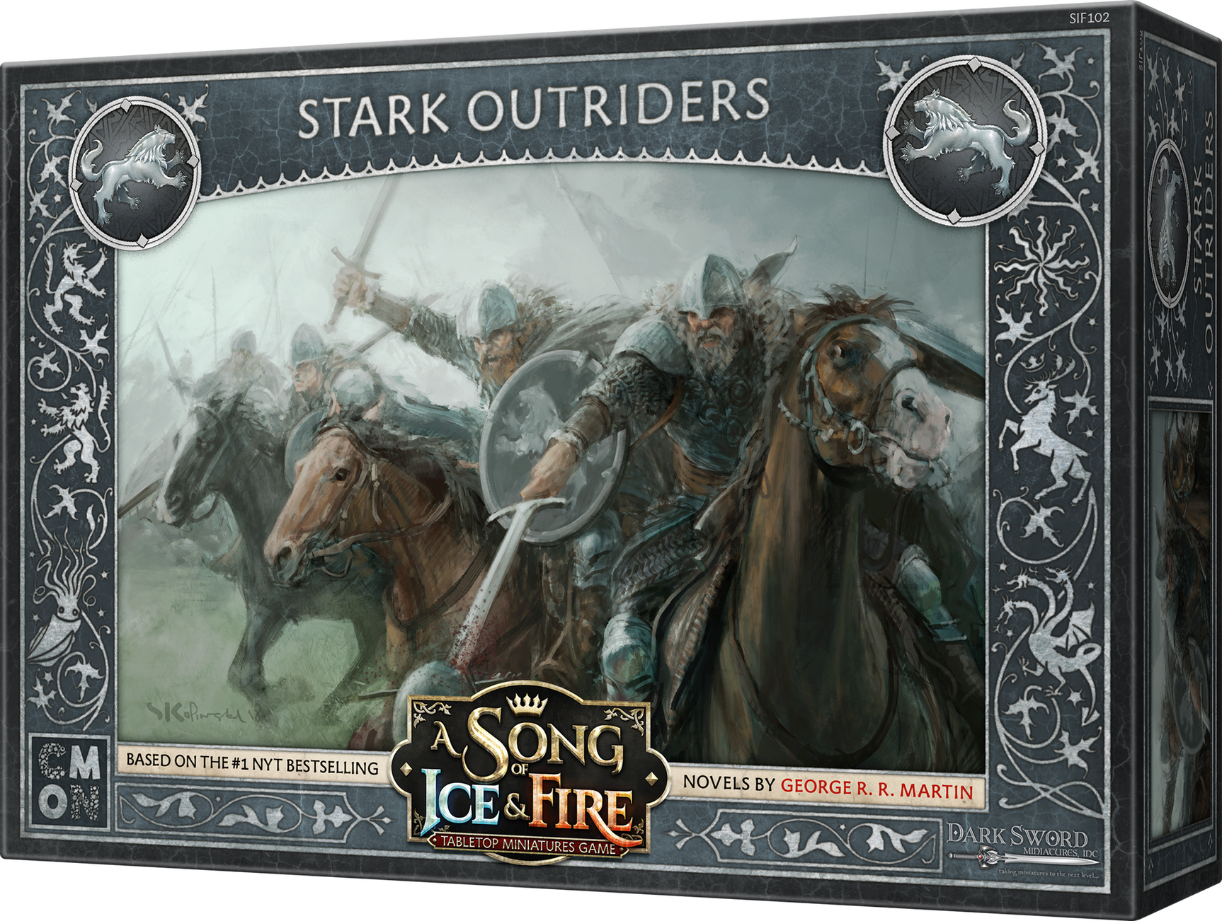 A Song of Ice & Fire: Tabletop Miniatures Game - Stark Outriders