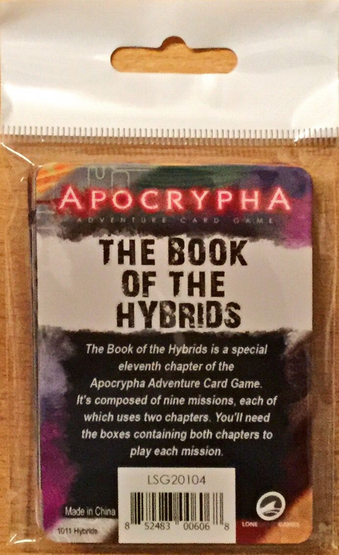 Apocrypha Adventure Card Game: The Book of the Hybrids