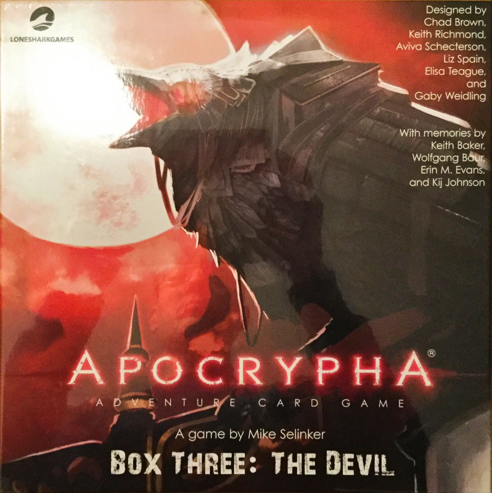 Apocrypha Adventure Card Game: Box Three - The Devil