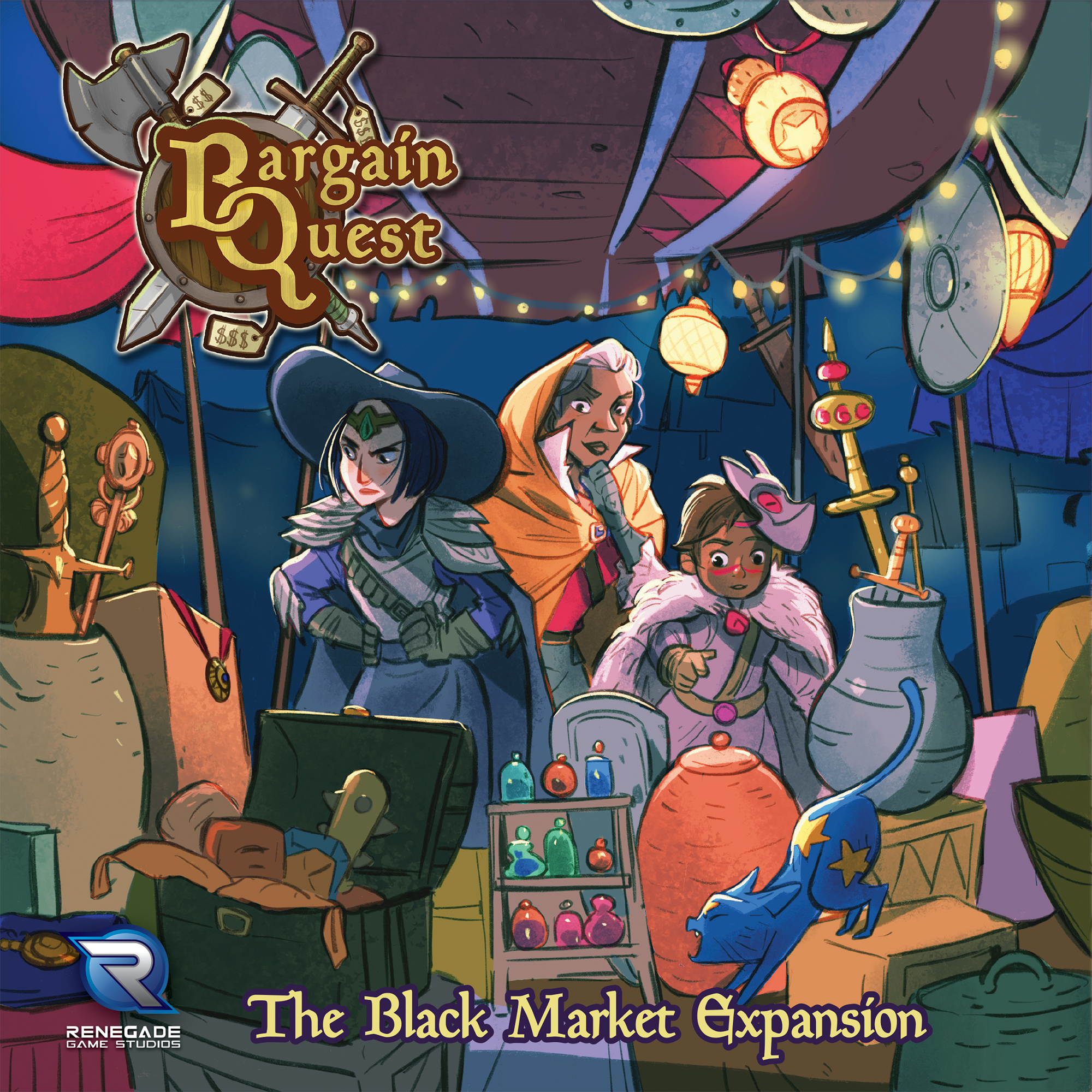 Bargain Quest: The Black Market Expansion – Board Game Bliss