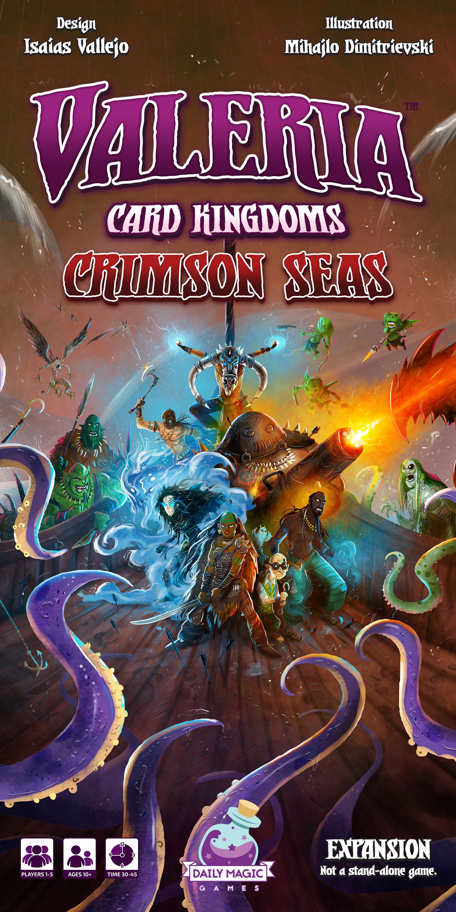 Valeria: Card Kingdoms – Crimson Seas Retail Edition