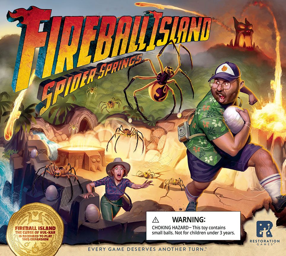 Fireball Island: The Curse of Vul-Kar – Spider Springs