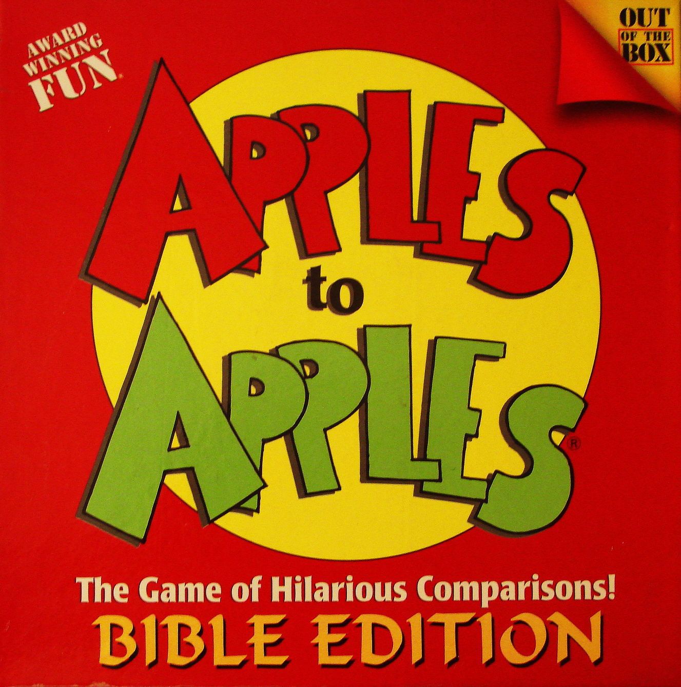 Apples to Apples: Bible Edition