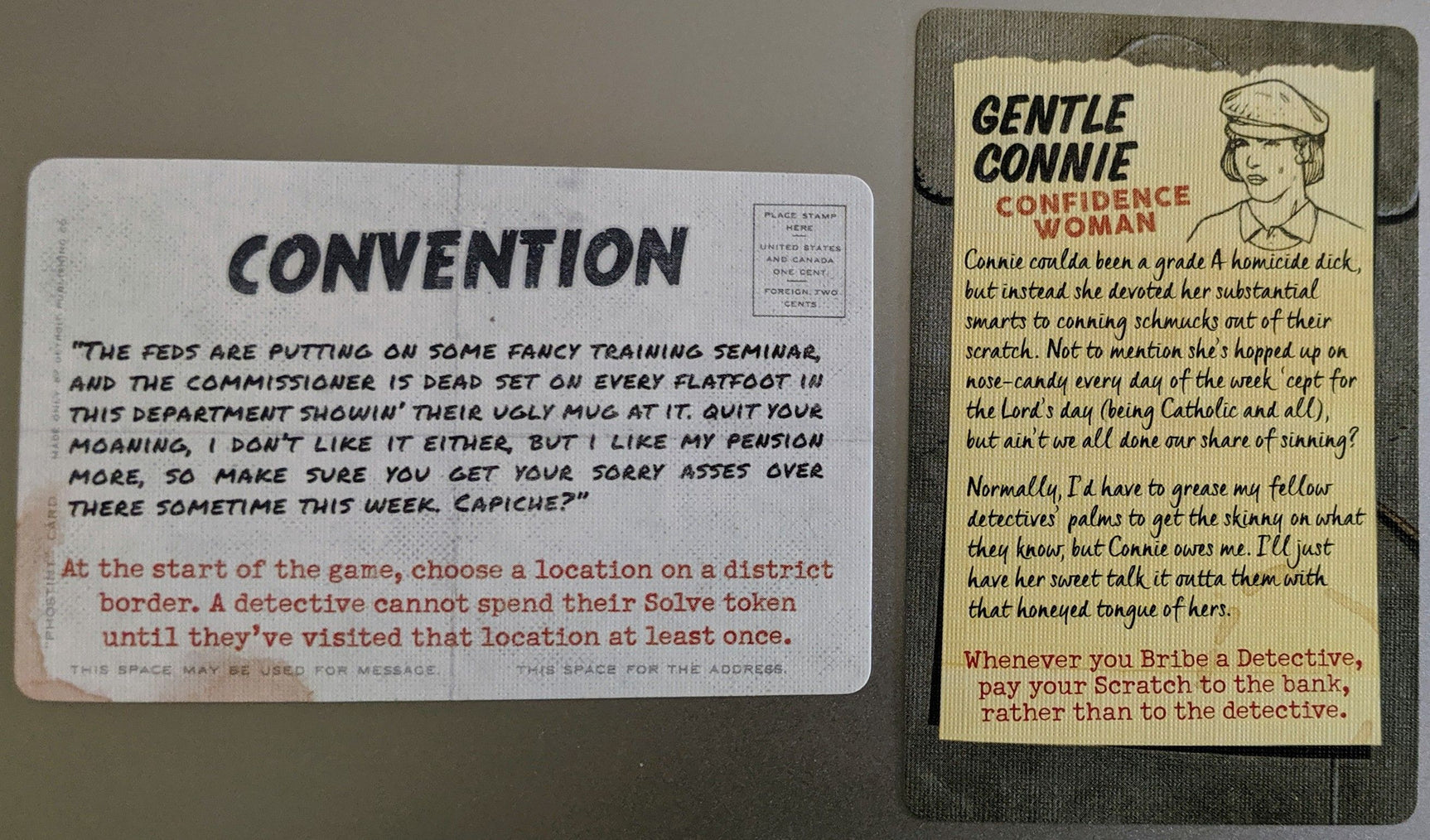 Detective: City of Angels – Gen Con 2019 Promo Cards