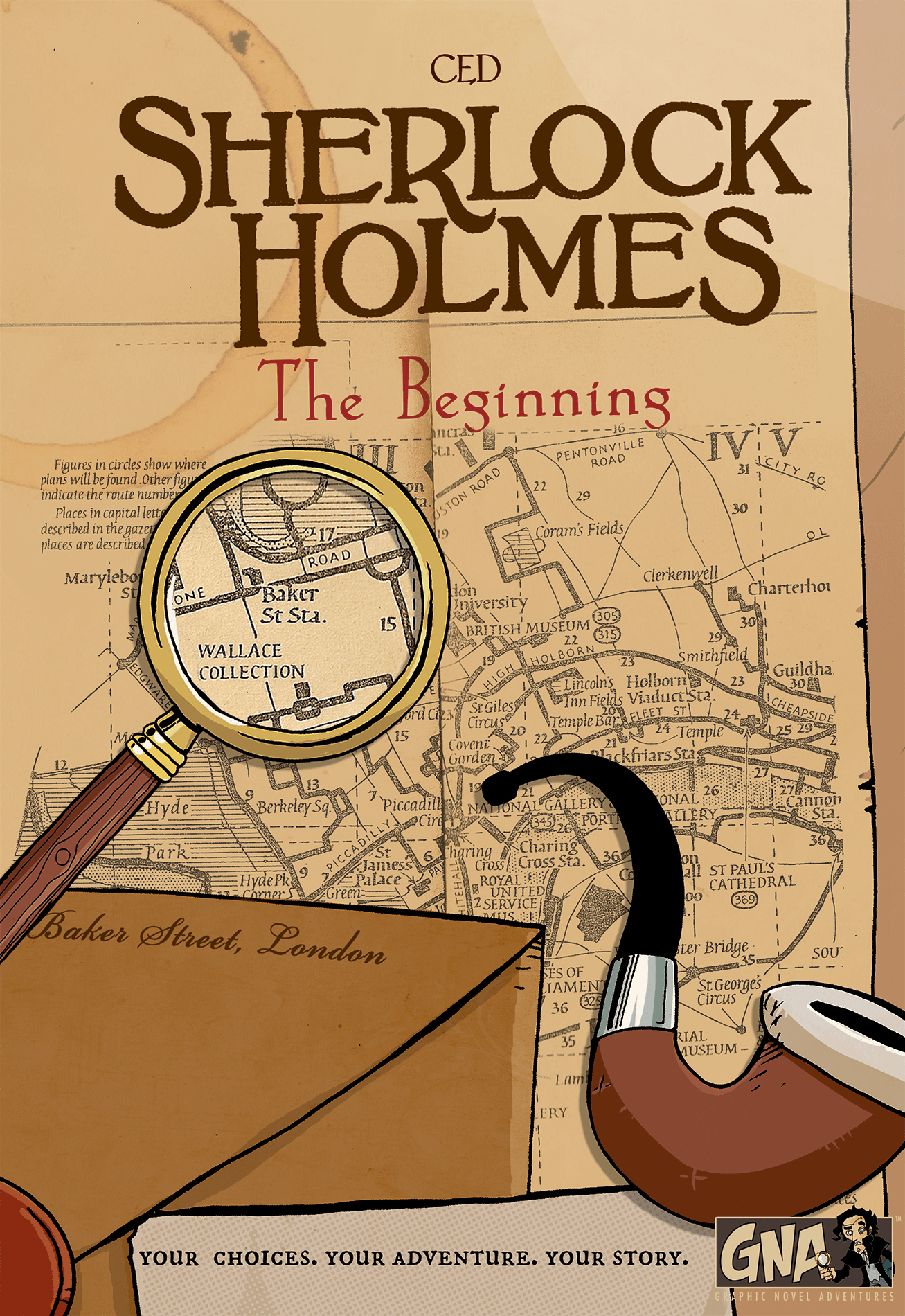 Graphic Novel Adventure: Sherlock Holmes: The Beginning (Book)