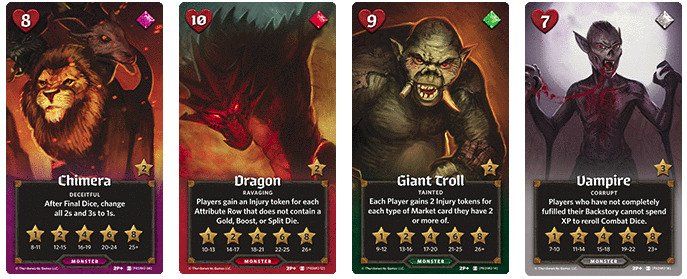 Roll Player: Lenticular Monster Cards Promo Pack