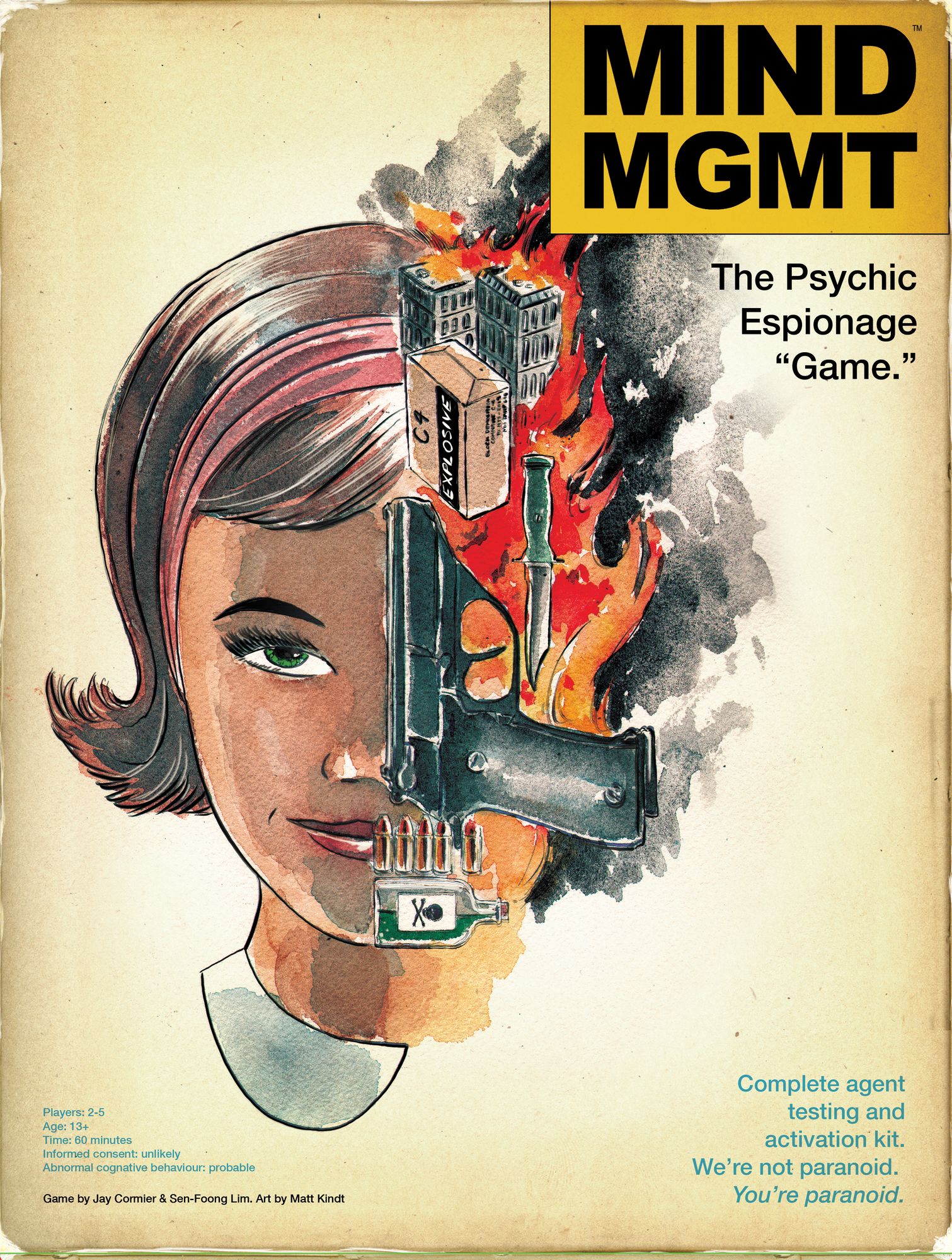 Mind MGMT: The Psychic Espionage "Game." (Deluxe Edition)