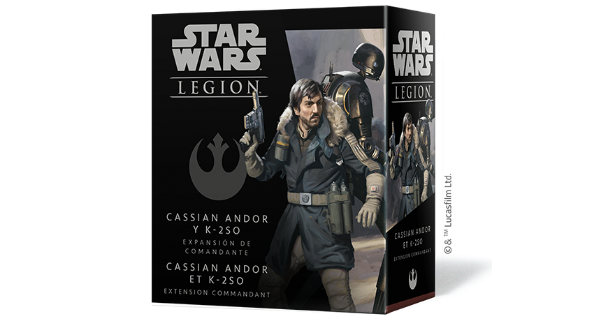 Star Wars: Legion - Cassian Andor and K-2SO Commander Expansion