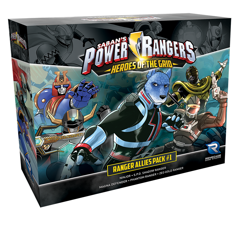 Power Rangers: Heroes of the Grid – Ranger Allies Pack #1