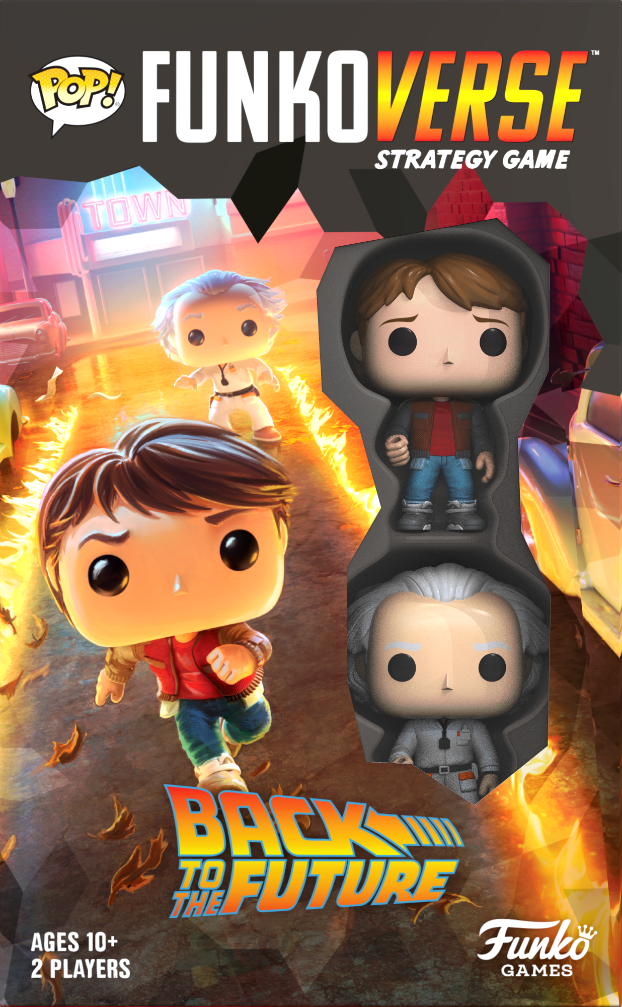 Funkoverse Strategy Game: Back to the Future 100 – Marty McFly & Doc Brown