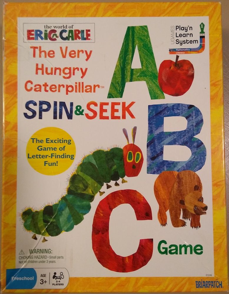 The Very Hungry Caterpillar Spin & Seek ABC Game