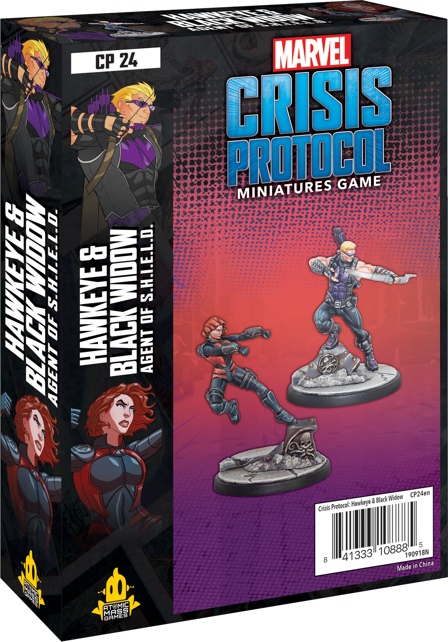 Marvel: Crisis Protocol – Hawkeye & Black Widow, Agent of S.H.I.E.L.D.