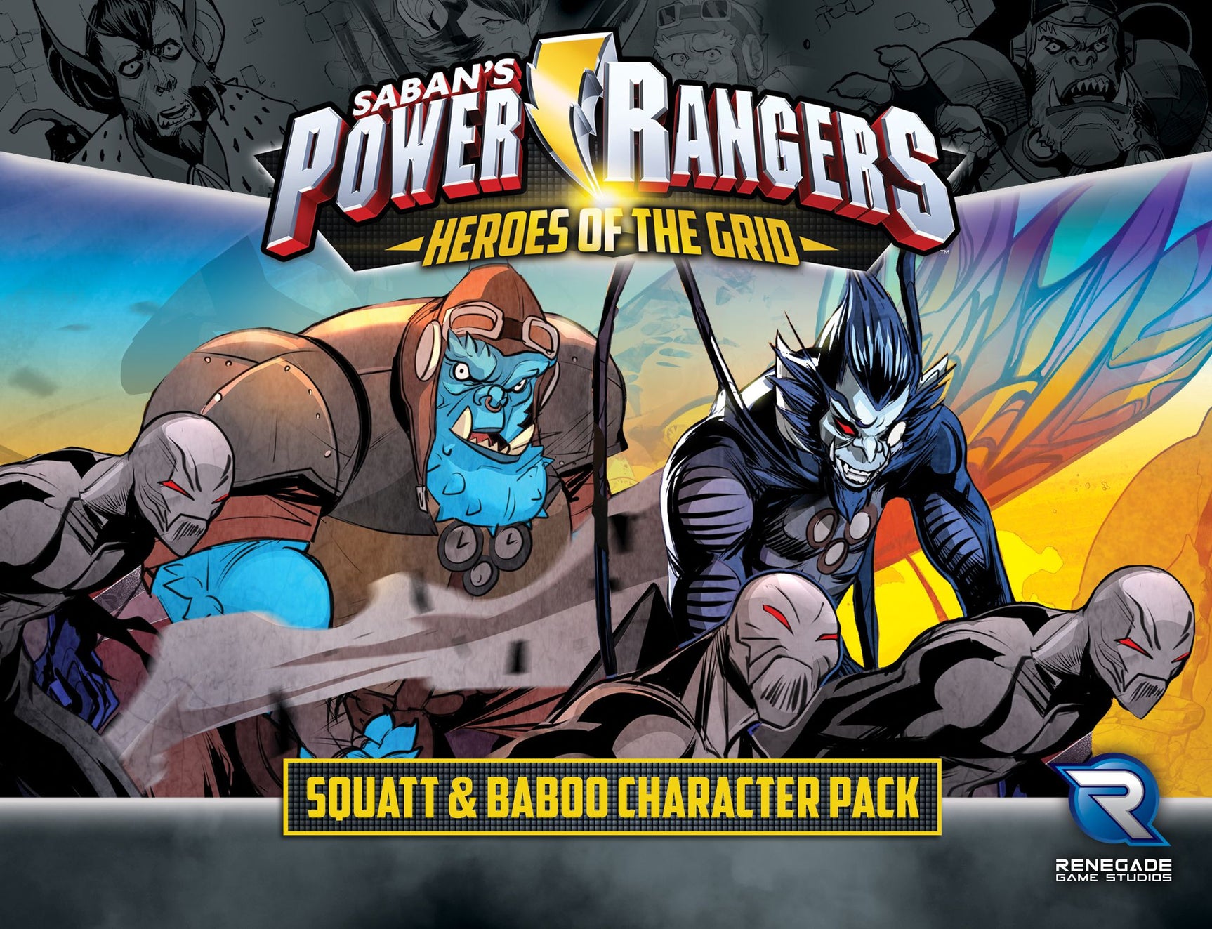 Power Rangers: Heroes of the Grid – Squatt & Baboo Character Pack