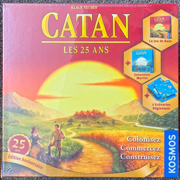 Catan: Les 25 Ans Jubilee (French Edition)