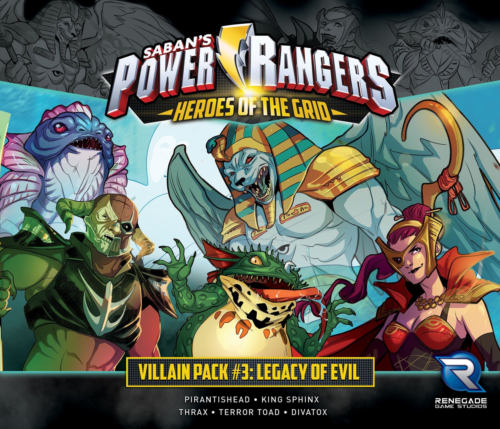 Power Rangers: Heroes of the Grid – Villain Pack #3: Legacy of Evil