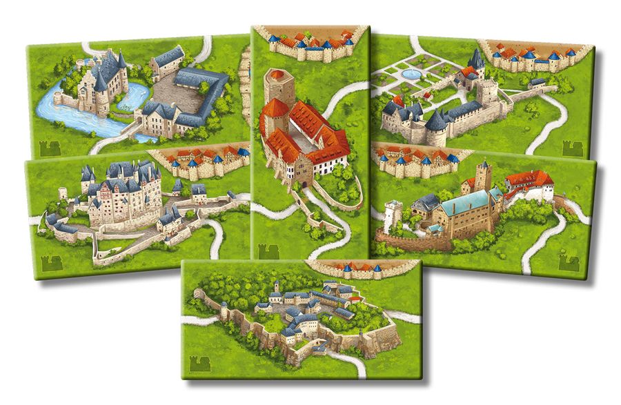 Carcassonne: Burgen in Deutschland (Second Edition) (Import)