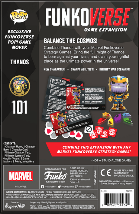 Funkoverse Strategy Game: Marvel 101