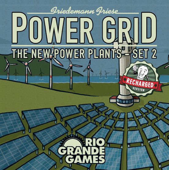 Power Grid: The New Power Plant Cards - Set 2 (Recharged)