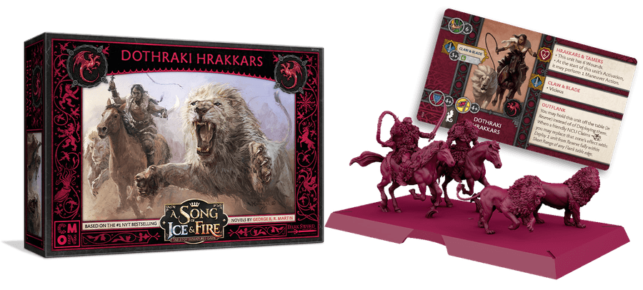 A Song of Ice & Fire: Tabletop Miniatures Game – Targaryen Dothraki Hrakkers