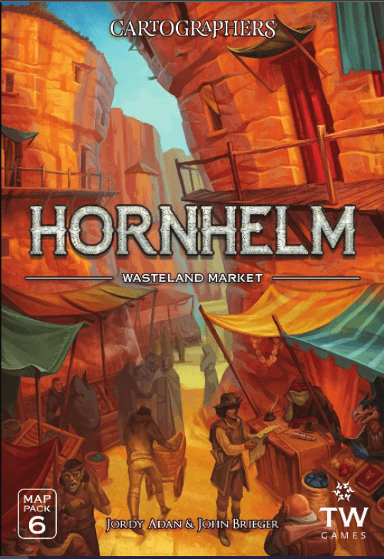 Cartographers Map Pack 6: Hornhelm – Wasteland Market