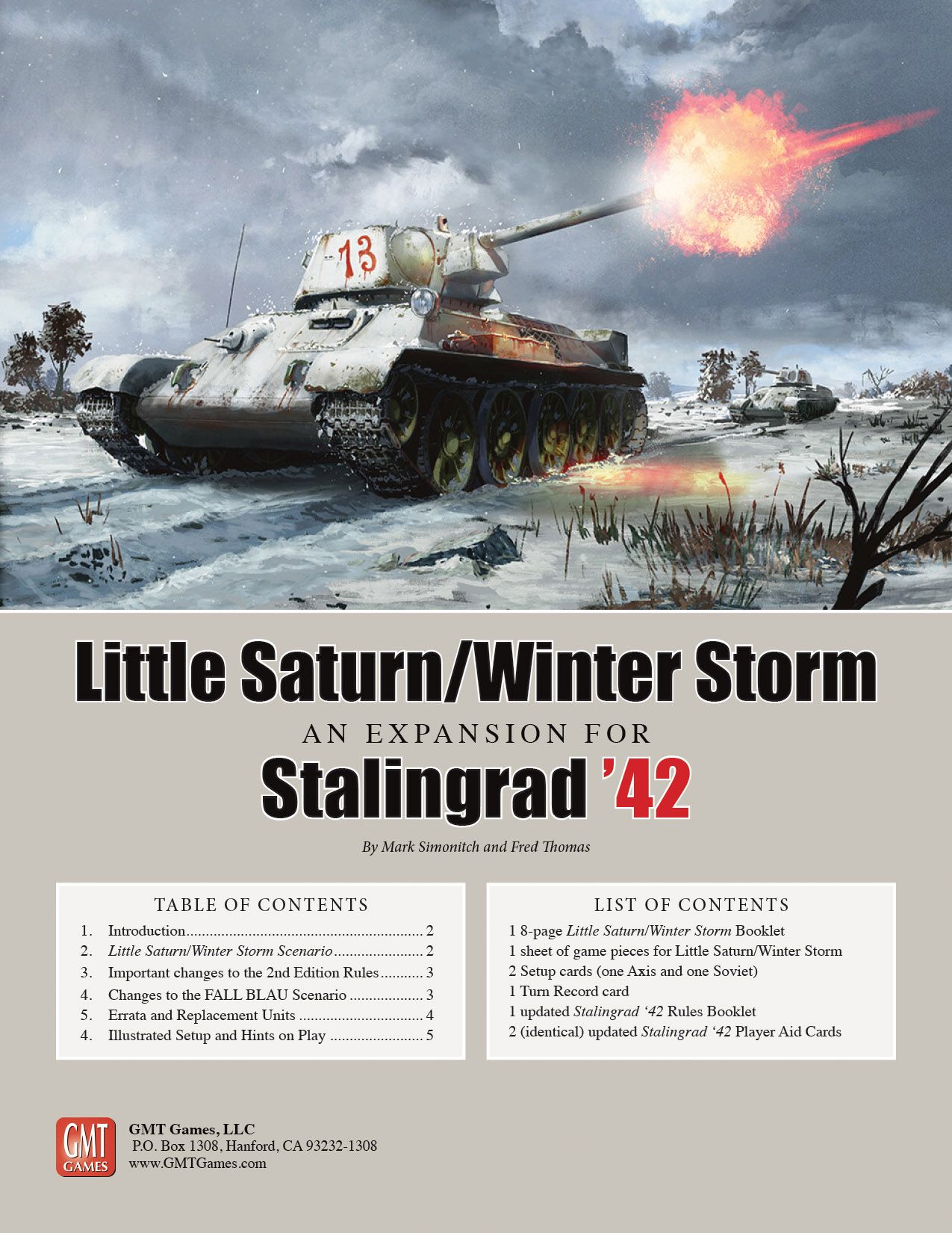 Stalingrad '42 Expansion: Operation Little Saturn and Winter Storm