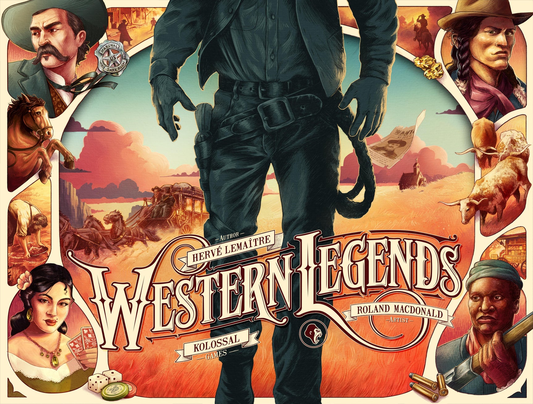 Western Legends: Big Box (Wooden Insert + KS Promo)