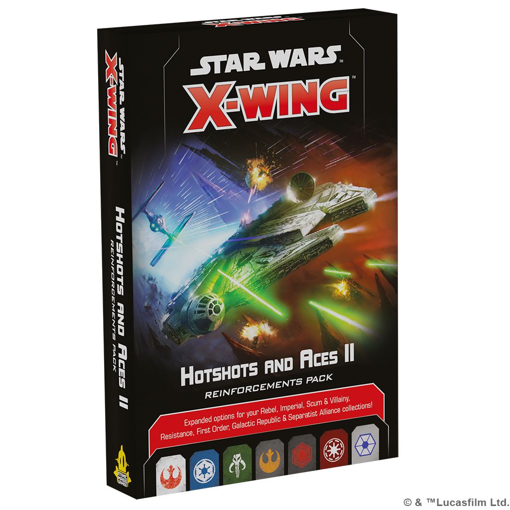 Star Wars: X-Wing (Second Edition) – Hotshots and Aces II Reinforcements Pack