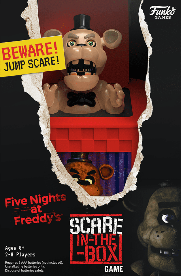 Five Nights at Freddy's Scare-in-the-Box Game