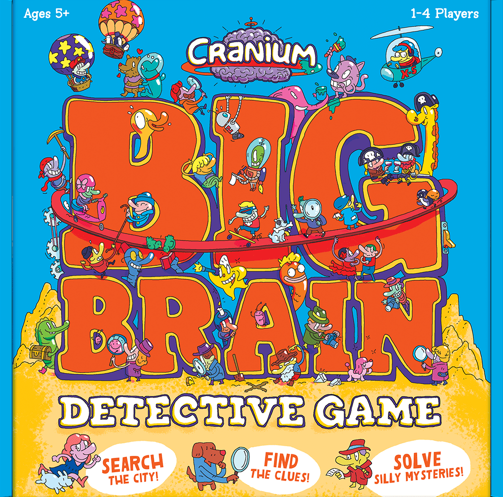 Cranium Big Brain Detective Game