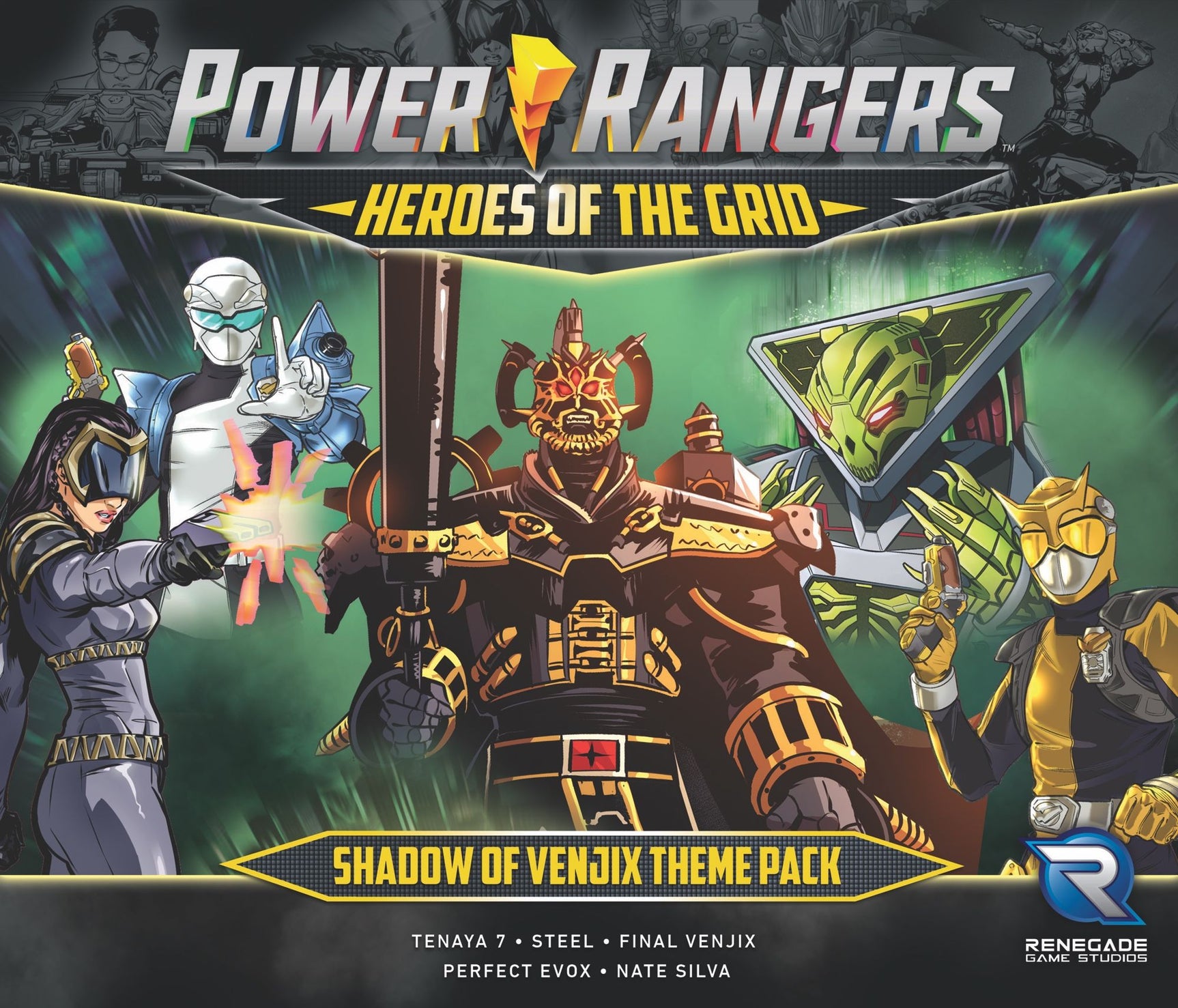 Power Rangers: Heroes of the Grid – Shadow of Venjix Theme Pack