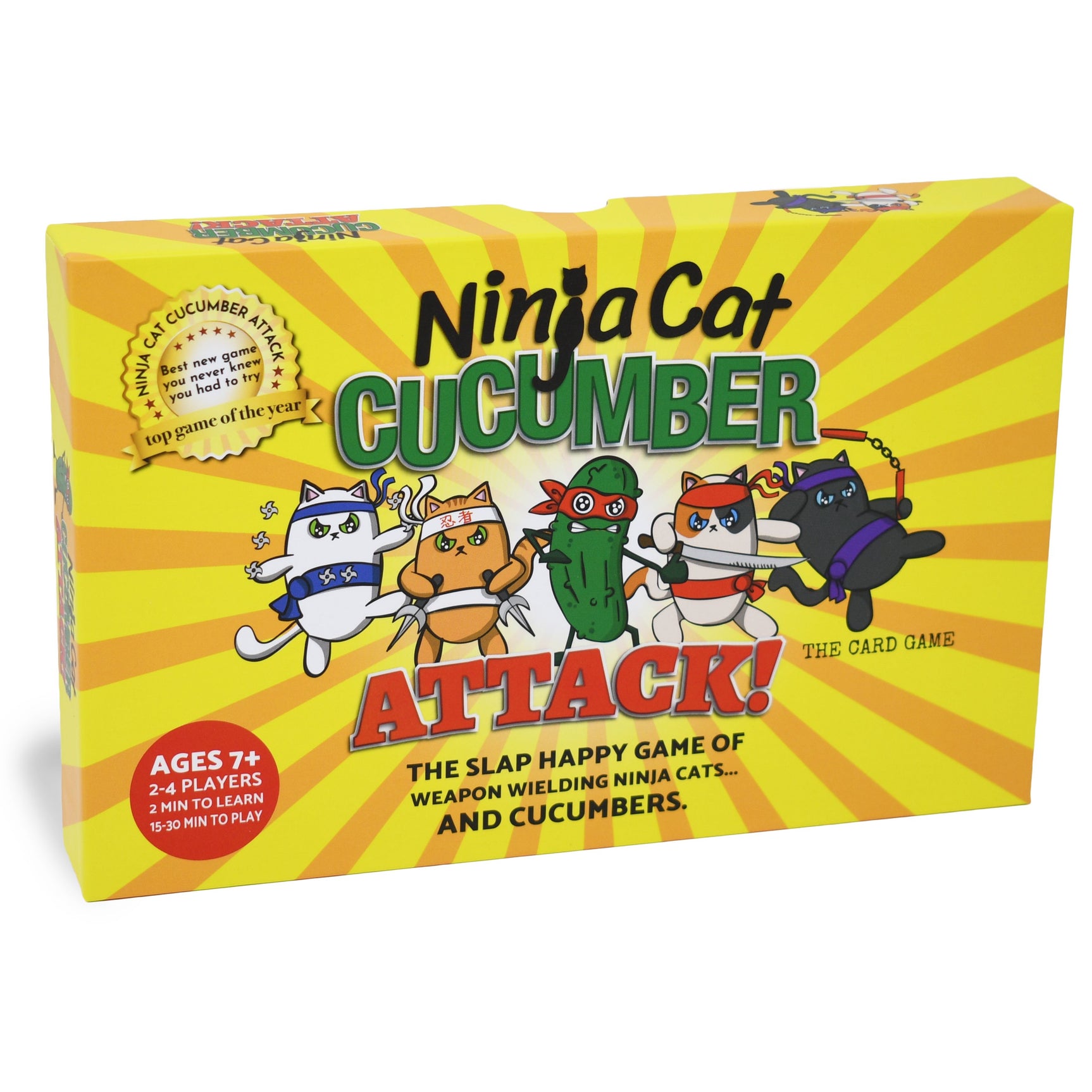 Ninja Cat Cucumber Attack!