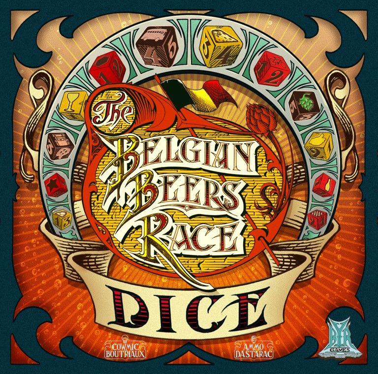 The Belgian Beers Race Dice (Import)