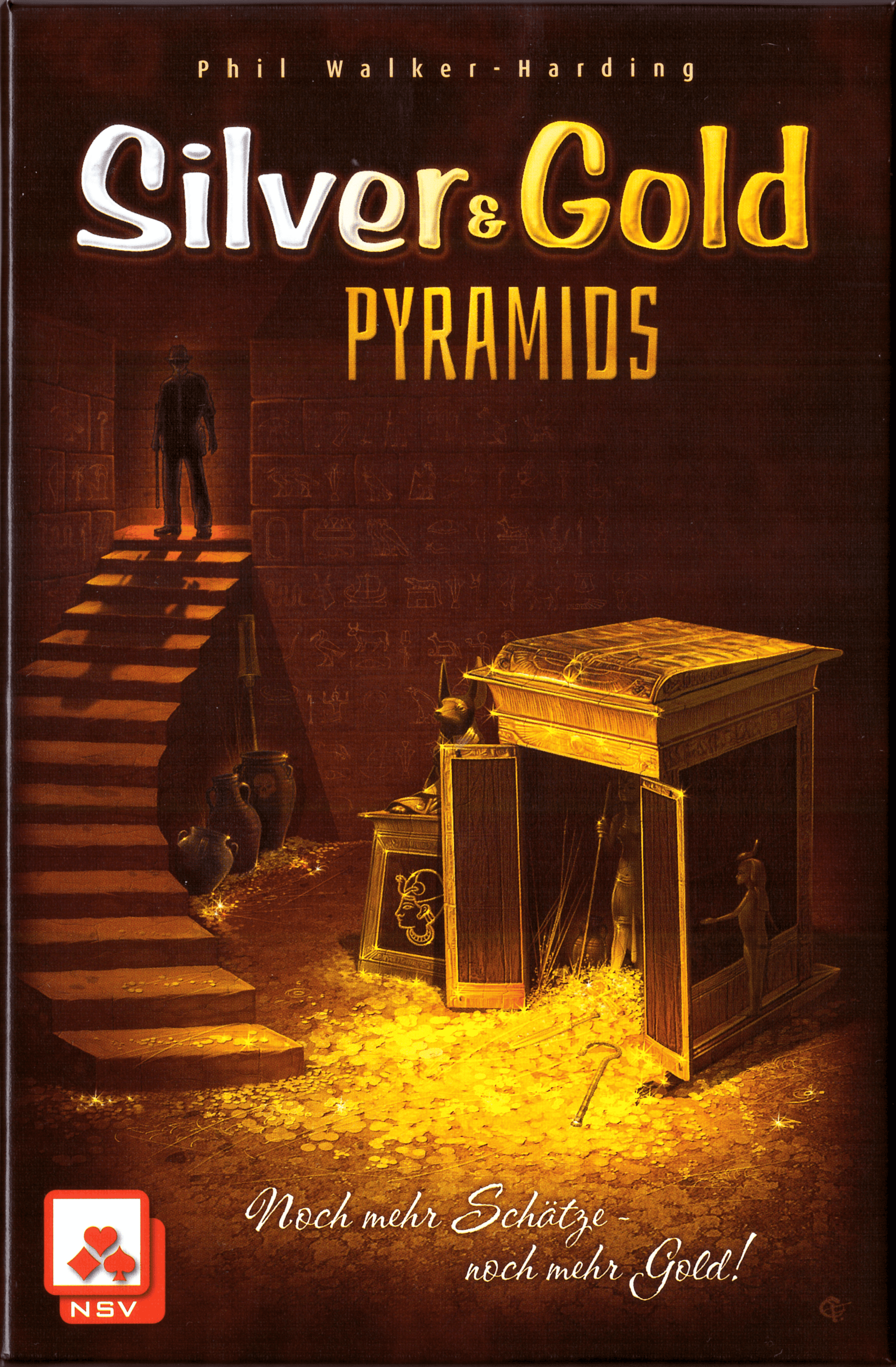 Silver & Gold Pyramids (German Import)