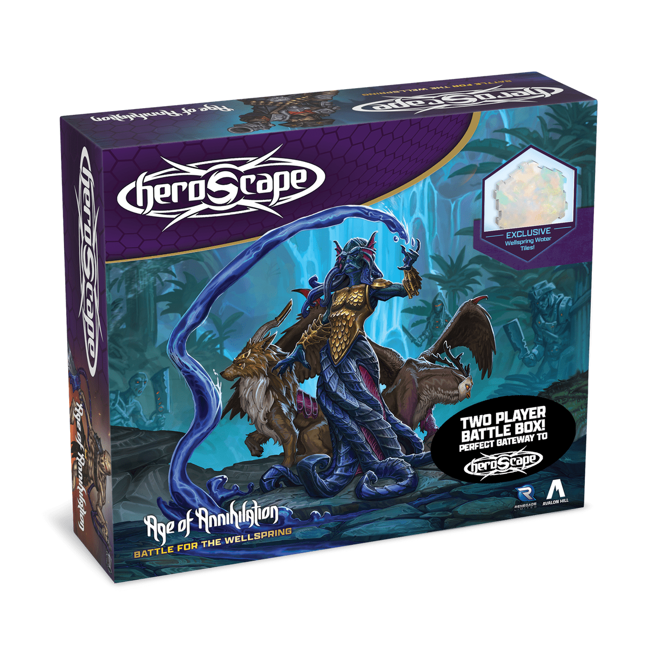 Heroscape: Battle for the Wellspring Battle Box (Premium Painted Edition)