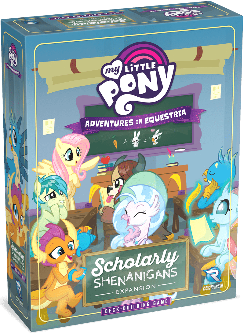 My Little Pony: Adventures in Equestria Deck-Building Game – Scholarly Shenanigans Expansion