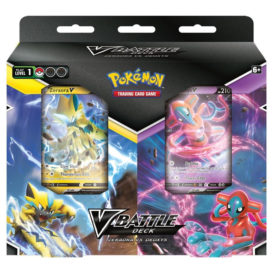 Pokemon - V Battle Deck - Deoxys vs Zeraora Bundle