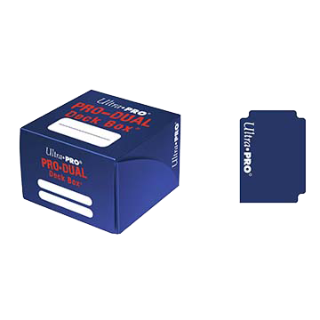 Ultra Pro - PRO Dual Standard Blue Deck Box (180)