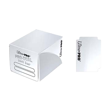 Ultra Pro - PRO Dual Small White Deck Box (120)