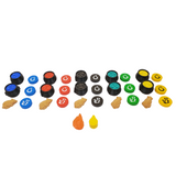 Top Shelf Gamer - 3D Deluxe Tokens compatible with Quacks of Quedlinburg™ (set of 21)