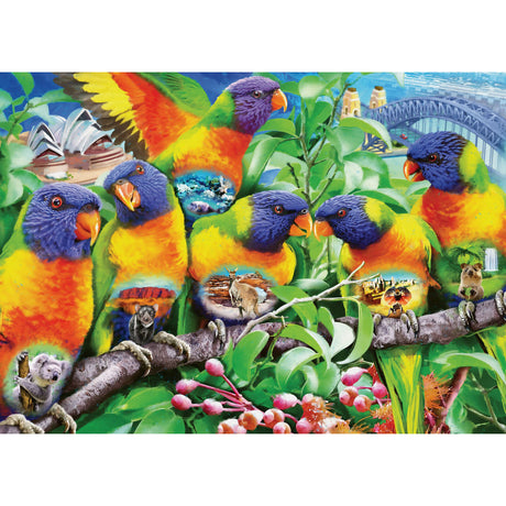 Puzzle - Ravensburger - Land of the Lorikeet (1000 Pieces)