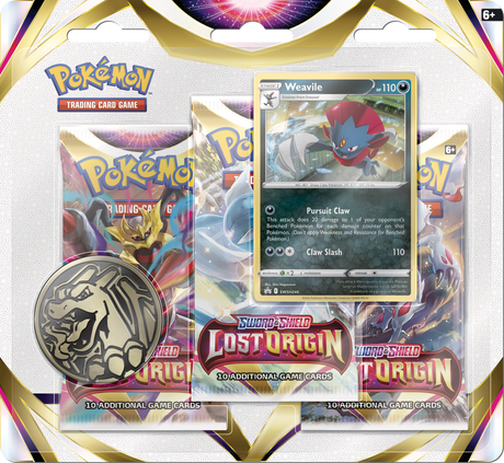 Pokémon - Sword & Shield: Lost Origin 3-Pack Blister