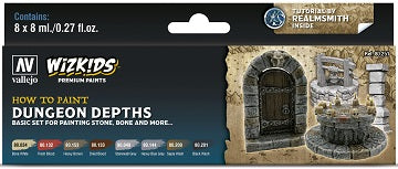 Vallejo: Wizkids Premium Paints - Dungeon Depths