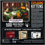 Puzzle - Exploding Kittens - Cats Playing Craps (500 Pieces)